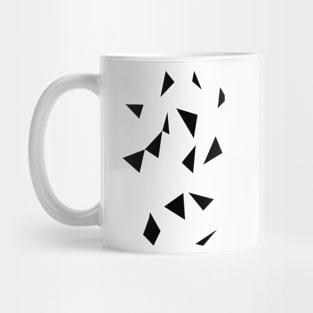 Ab Repeat Black Mug